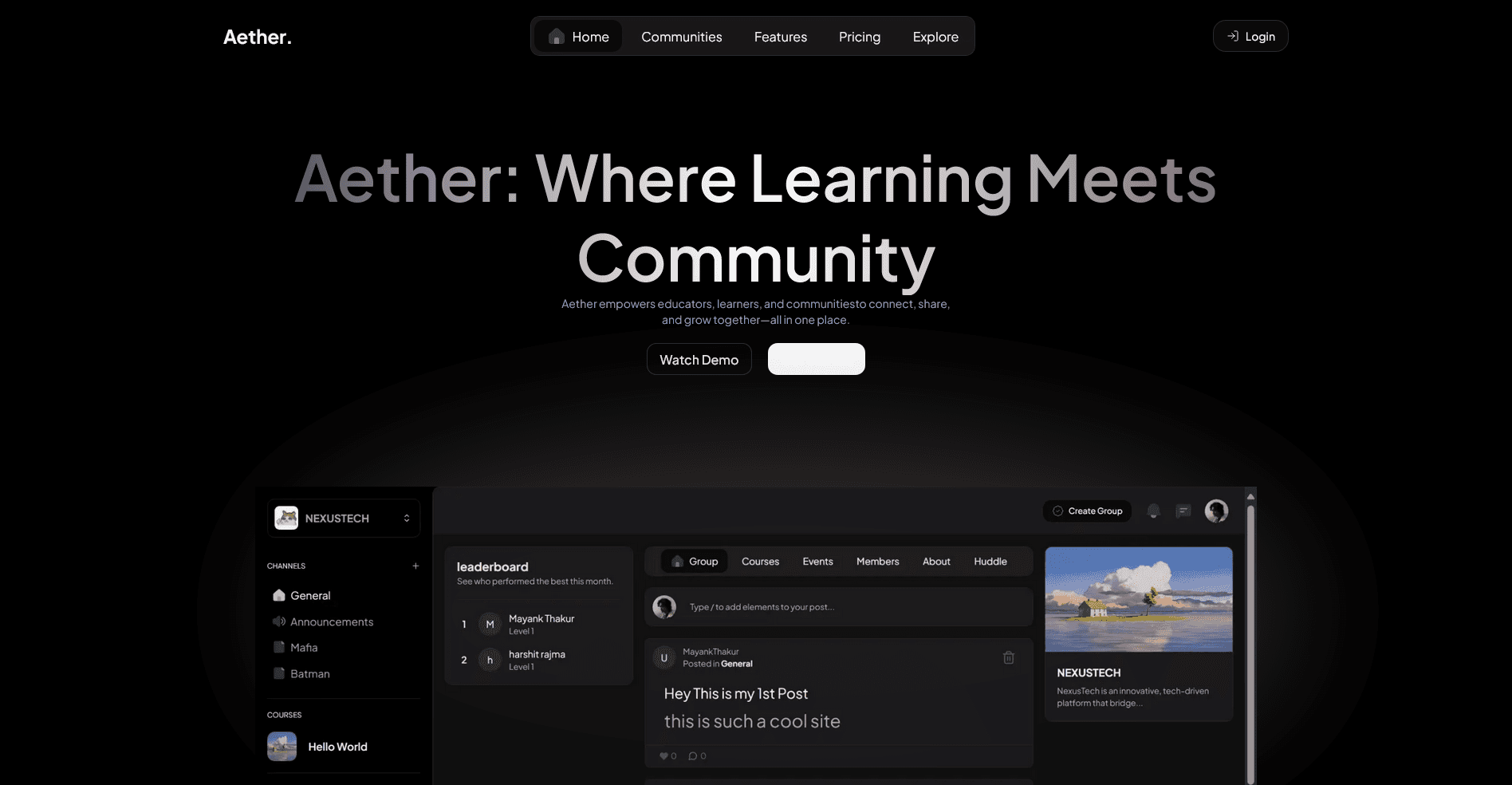 Aether LMS